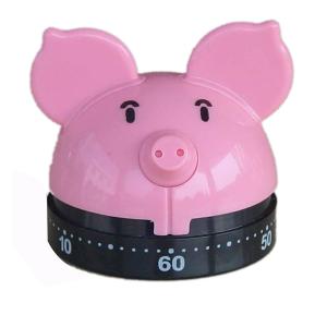 kitchen timer in pig shape